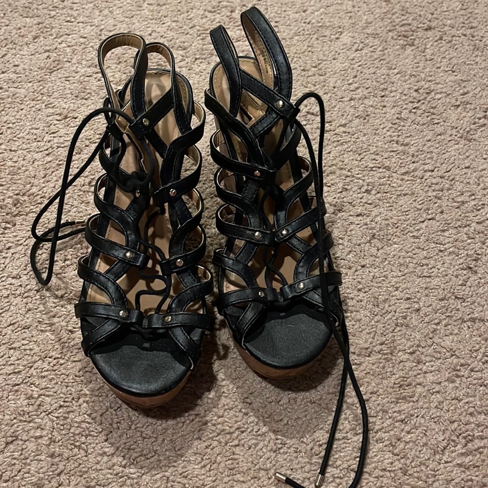 BRASH Size 9 wedges - HARDLY WORN